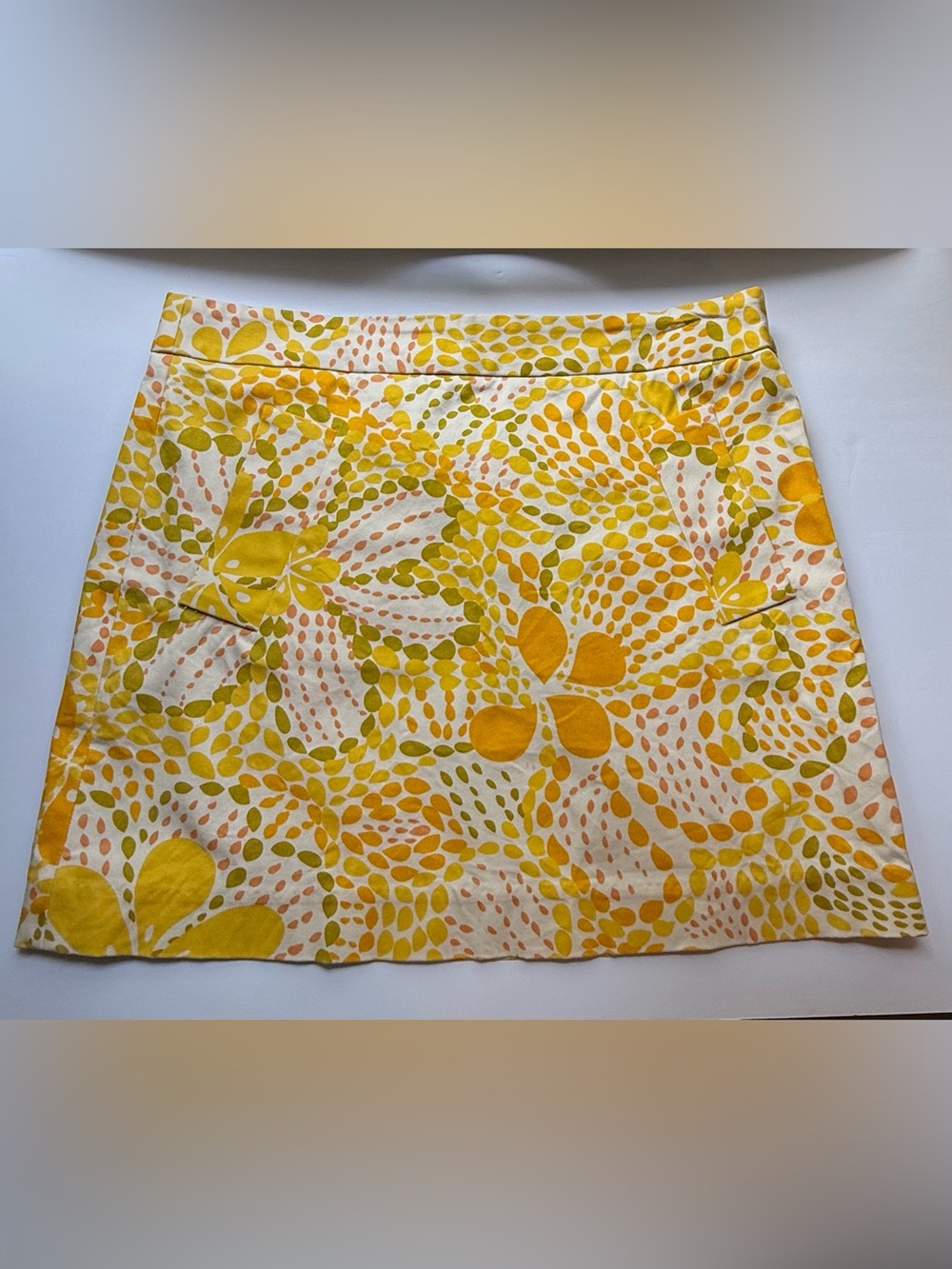 J. Crew Floral Print Mini Skirt Size 6